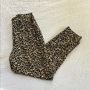 J. Crew Animal Print Jamie Pants
